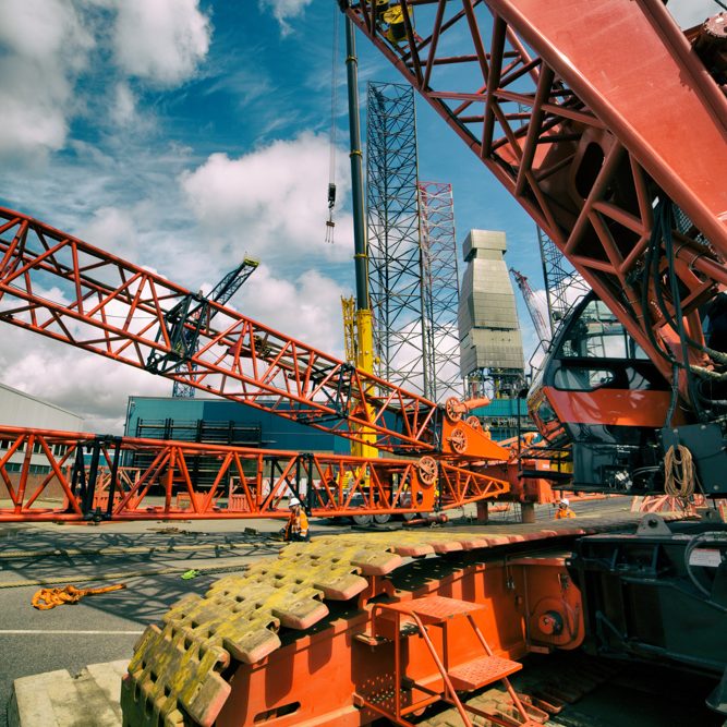 Vlissingen harbour Damen Shipyard